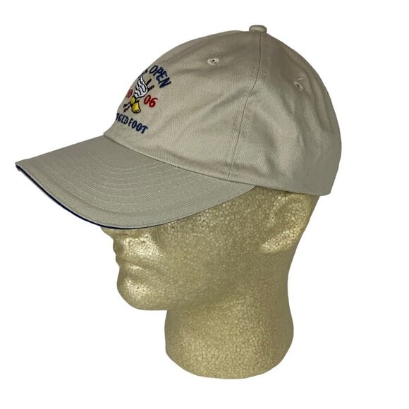 US Open 2006 Winged Foot USGA Member Golf Hat Cap Blue Canvas Adjustable - Picture 4 of 7
